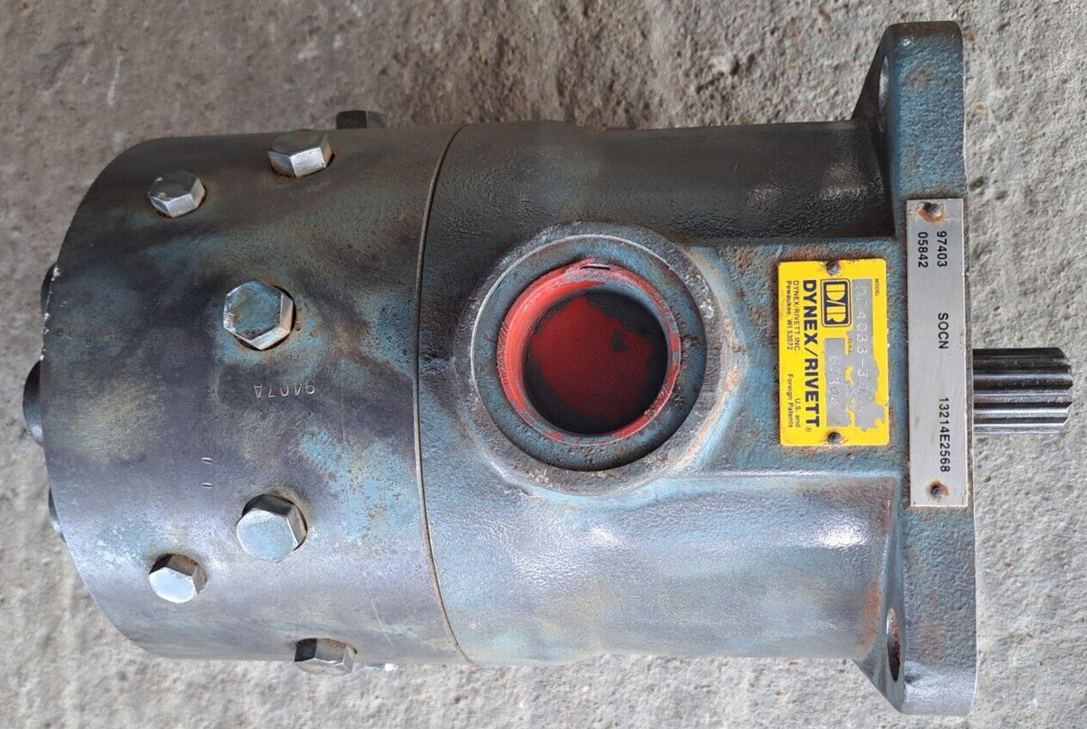New OEM Dynex Rivett Piston Pump PF4033-3075 PF40333075 4320-01 