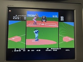 Tecmo Baseball - NES Nintendo Entertainment System - NTSC USA Import