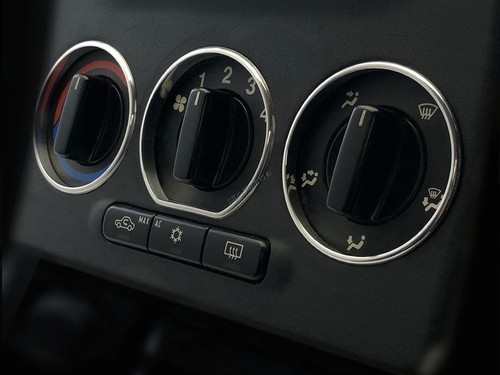 For Opel Vauxhall Zafira 99-05 Chrome Heater Surrounds Trim Rings Set Of 3 - Picture 8 of 8