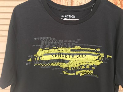 Kenneth Cole Reaction Men's Short Sleeve 3 Button Polo Size L A-17 173