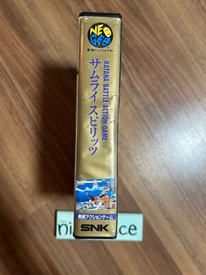 SAMURAI SHODOWN Samurai Spirits AES SNK Neogeo ROM with Box From