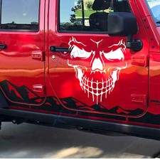 Skull Hood Decal Large 22 Graphic Sticker Car Truck Trailer Boat Vinyl Pro Made