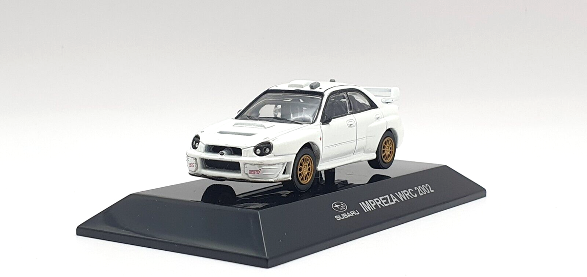 IMPREZA WRC ミニカーセット 1/64スケール 10台 Amazon | ホビー