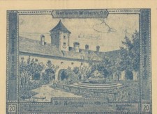 20 HELLER 1921 City of WALDHAUSEN Upper AUSTRIA Notgeld #PE085.U