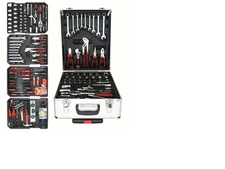 Multi-Purpose Complete Tool Kit, Deluxe Metal Roller Case, 25 % OFF