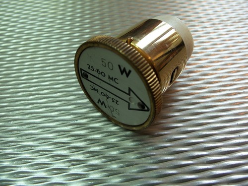 Bird 43 Thruline WattMeter Element 50W 50A 25-60MHz