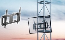 48-51 mm Truss Clamp Mount TV Bracket for Exhibition Stands & Performance Stages