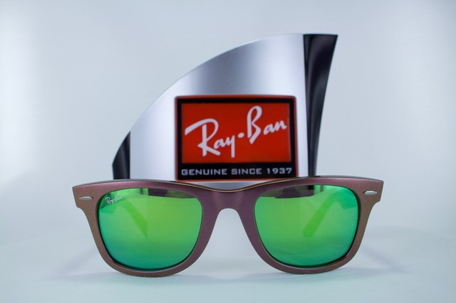 ray ban green flash