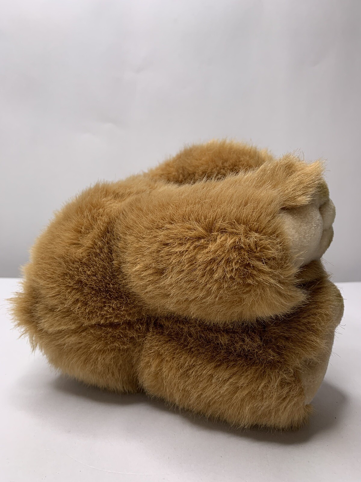 Vintage Gund Brown Teddy Bear Plaid Bow Stuffed Plush | eBay
