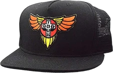 Dogtown Skateboards Wings Patch OG 70s Mesh Trucker Snapback Hat