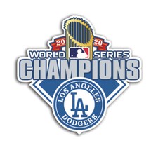 Los Angeles Dodgers World Series Champions Sticker Baseball Decals MLB LA 2020