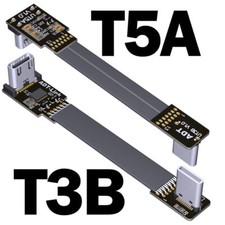 ADT-Link USB3.1 Type-C USB-C 90 Degree Adapter 15cm FPC Ribbon Flat Type-C Cable