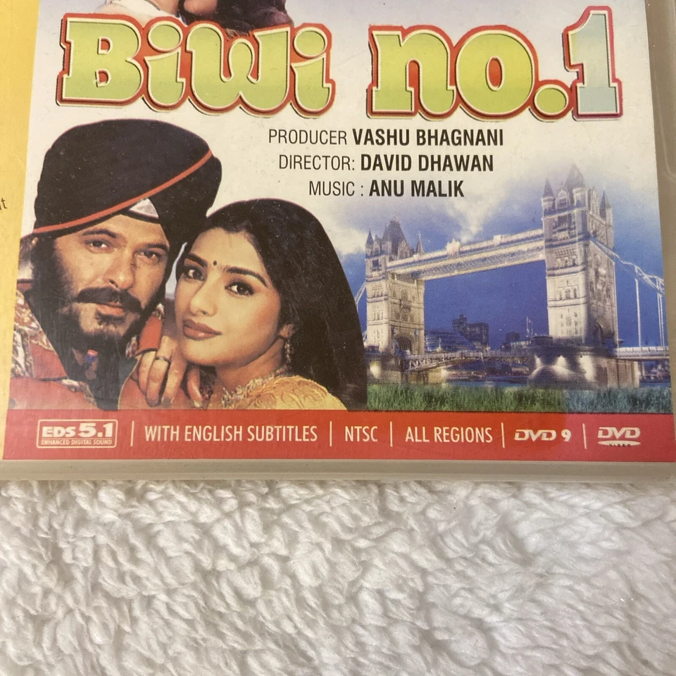 Biwi No.1 Dvd Comedy Salman Khan Bollywood Hindi English Subtitle - image 2 of 4