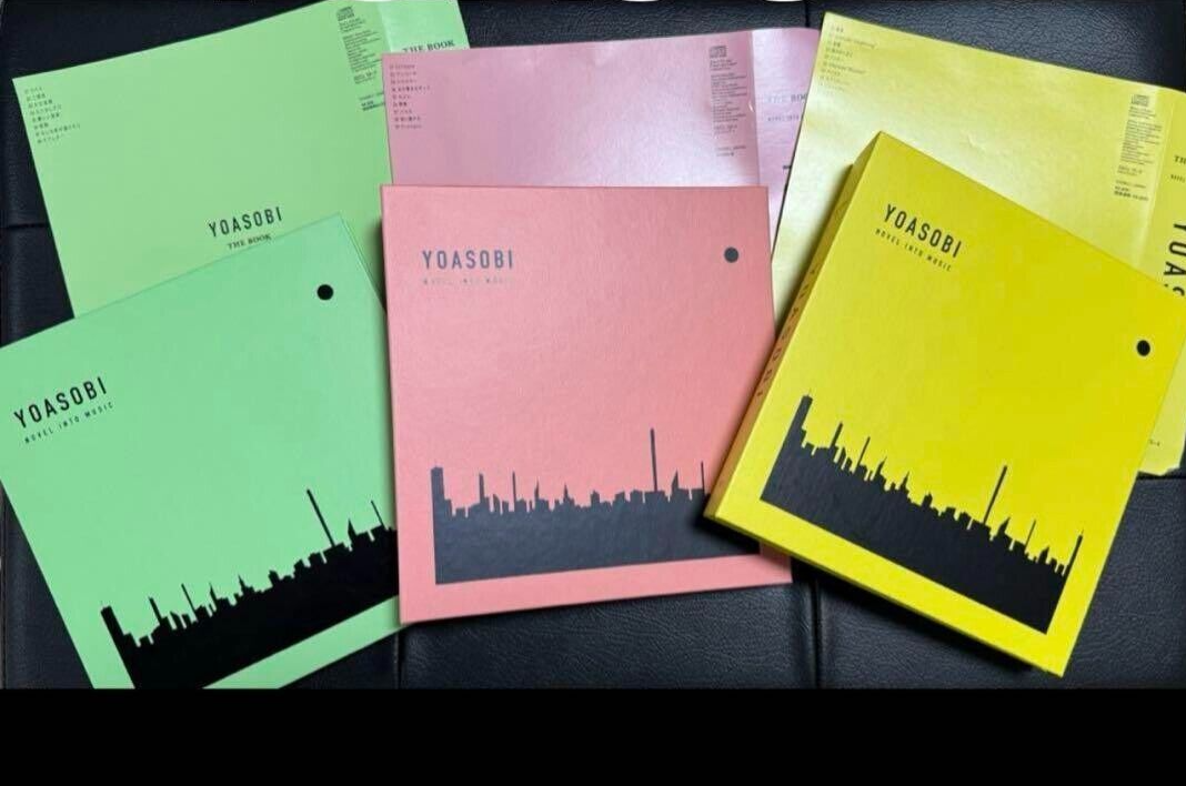 YOASOBI THE BOOK 1 + 2 + 3 CD Special Binder Edition Japan Limited