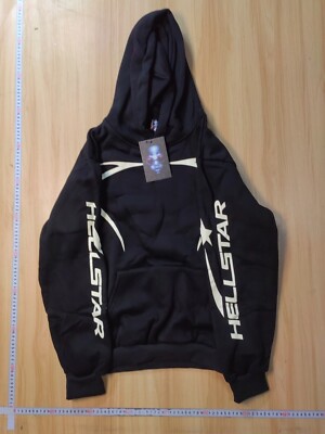  *BRAND NEW * Hellstar Hoodie 'Black'  Size L 