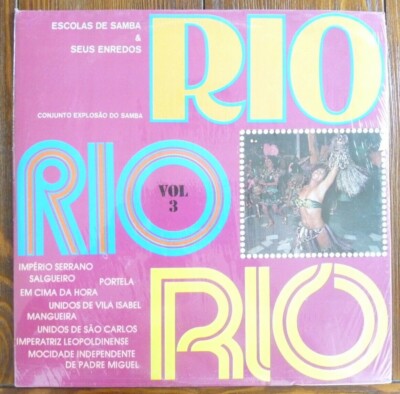 Conjunto Explosão Do Samba : Rio Escolas De Sambas E Seus Enredos Vol.3. Sealed!