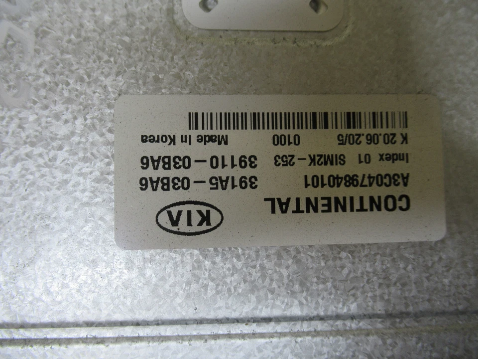 2020 KIA CEED 3 CD 1.6 HYBRID SEMI-AUTO MK3 5DRS ESTATE ENGINE ECU *12053 - Image 4 of 4