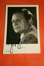 Josef Sieber ,Ross Karte o nummer,ca 9x14cm ,alte Autogrammkarte (#A49)