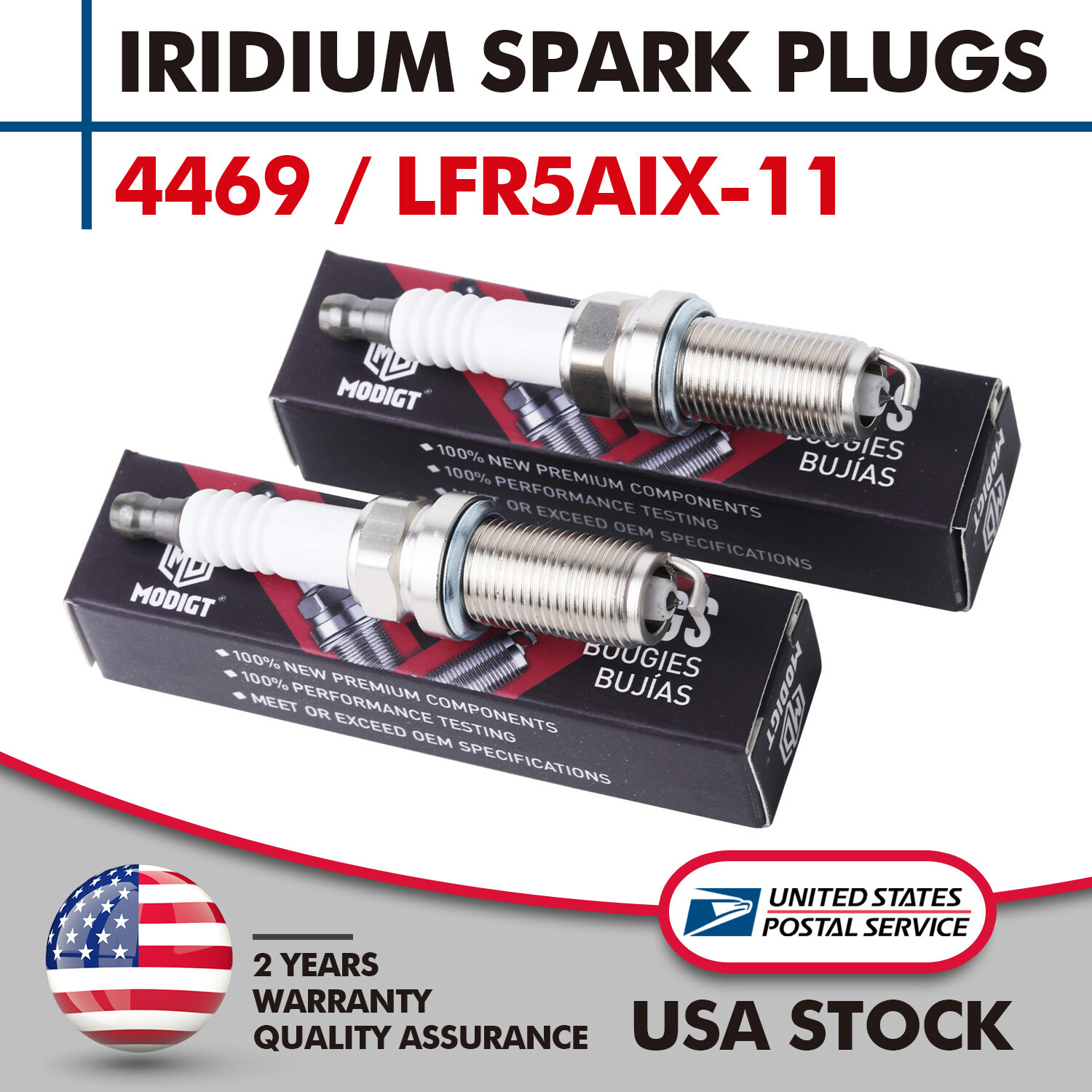 Set of 16 Iridium IX Spark Plugs 4469 For NGK 11-17 Ram 1500 5.7L V8 LFR5AIX-11