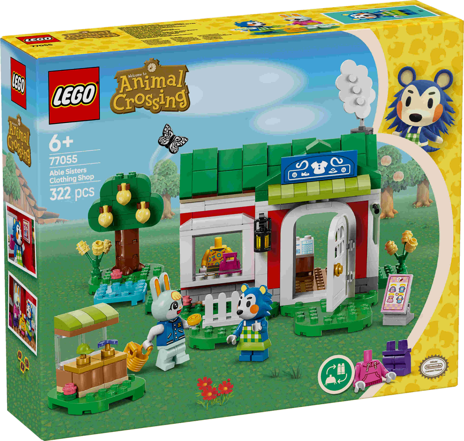 Конструктор LEGO Animal Crossing 77055 - Замок Шнайдеров на Западе
