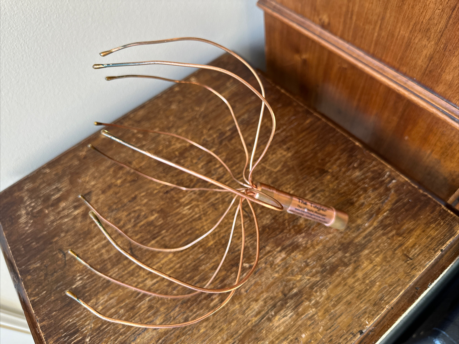 The Tingler Copper head massager eBay