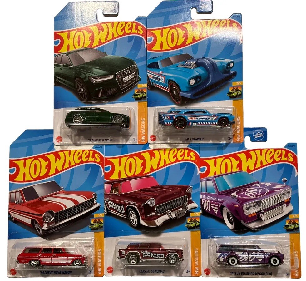 2023 🔥Hot Wheels 🛞 HW Wagons Complete Set | eBay