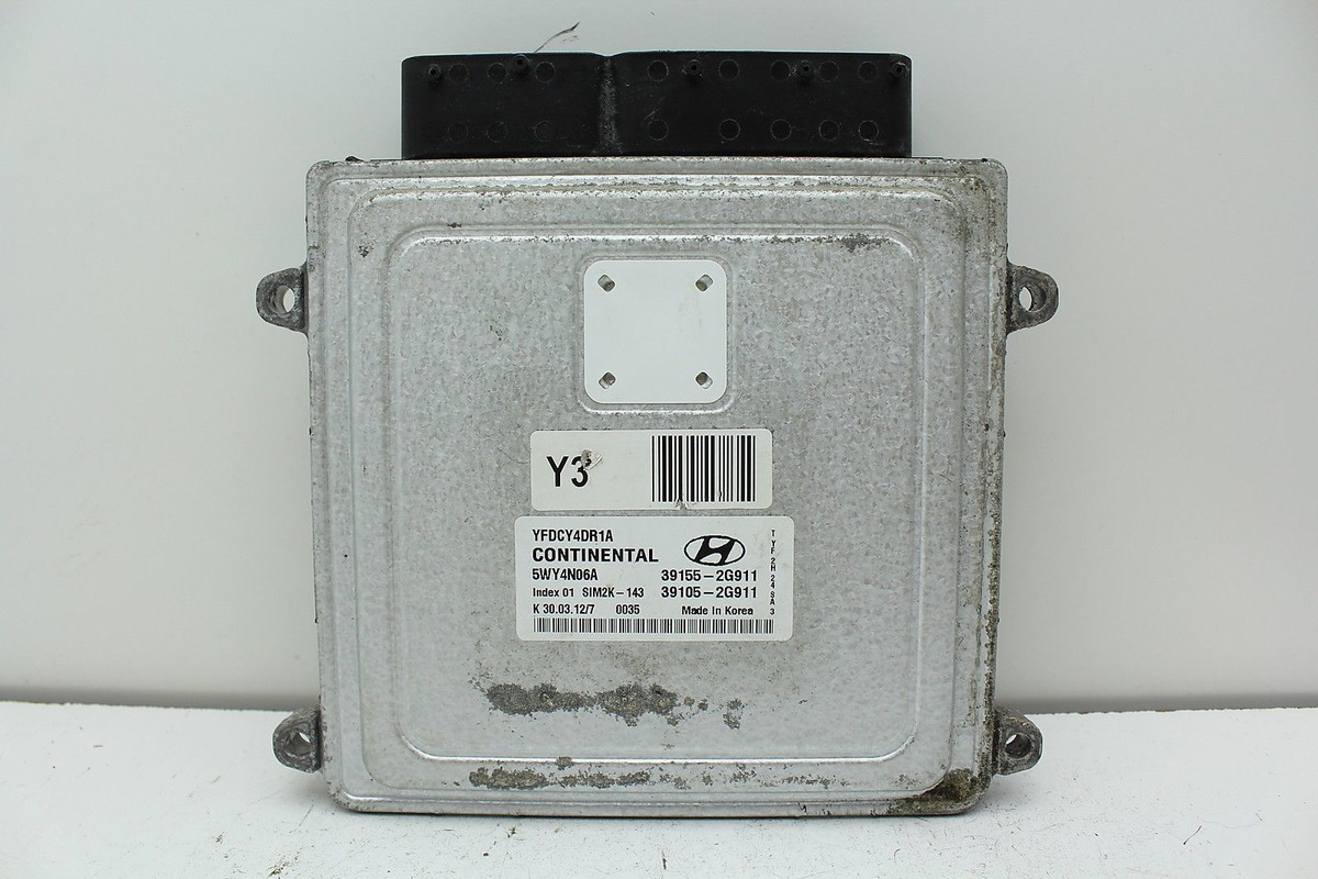 11 12 13 14 15 SONATA 39105-2G911 COMPUTER BRAIN ENGINE CONTROL  