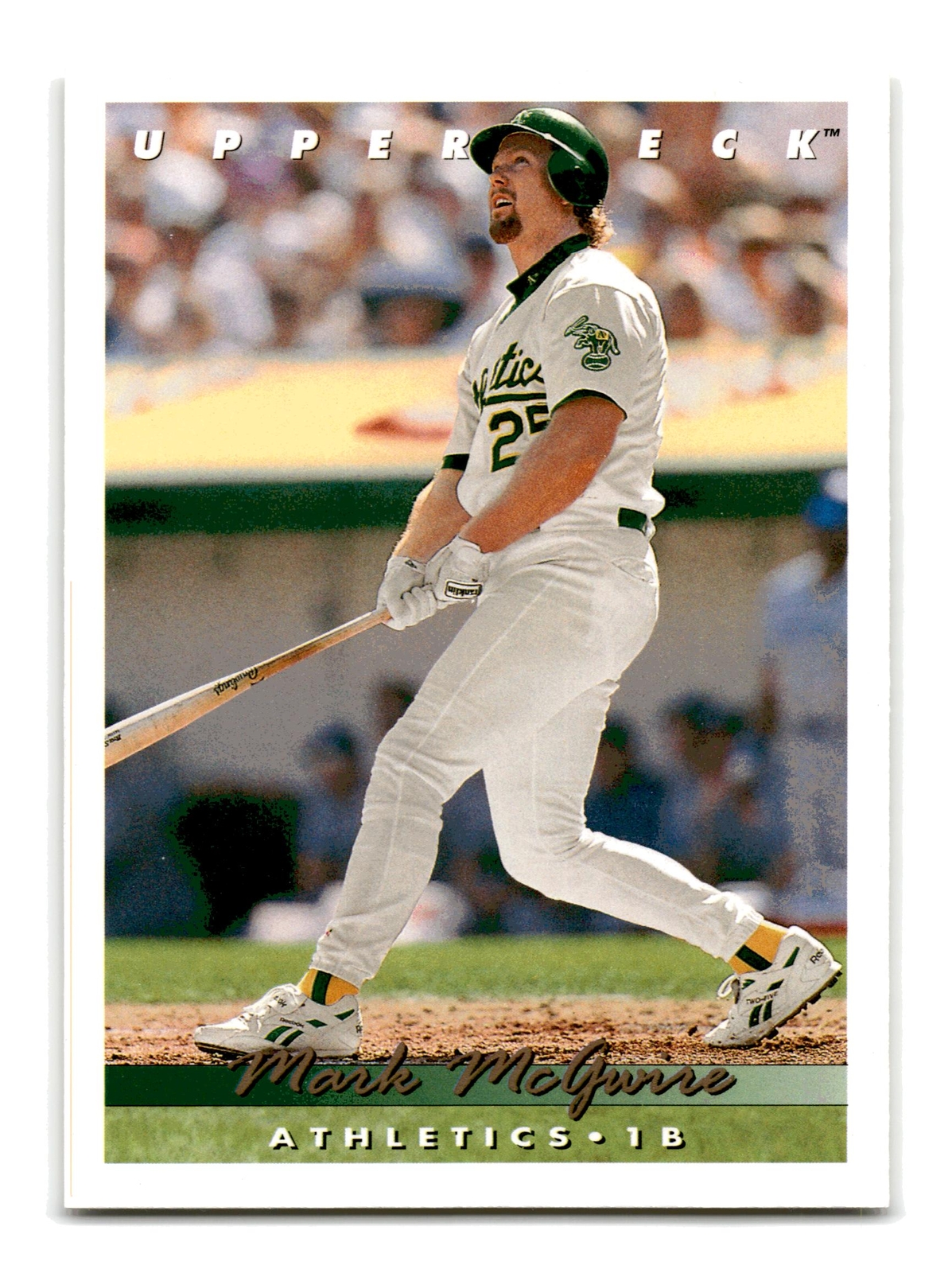 Mark McGwire 1993 Upper Deck #566 Oakland Athletics NM-MINT