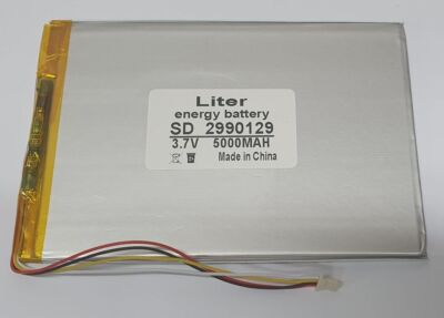 Einzelzelle - 2990129 - 3,7 Volt 5000mAh Li-Polymer Akku Pouch Zelle