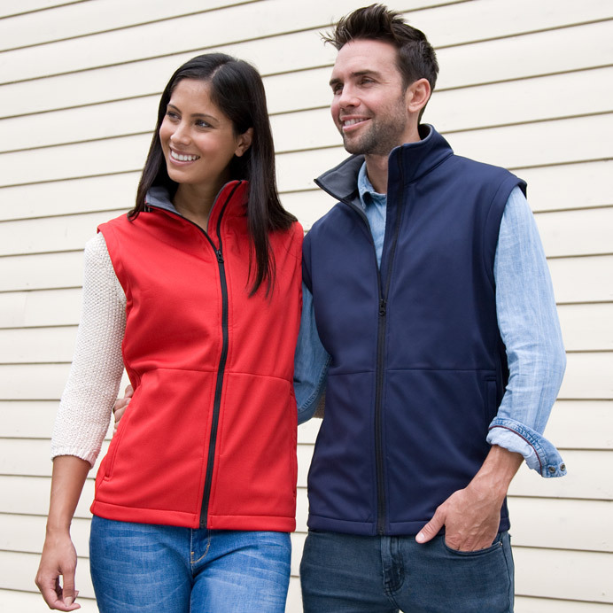 Forro Polar Resistente Al Viento Impermeable Transpirable Softshell Chaleco