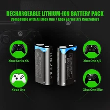 Lithium Rechargeable Xbox Controller Battery Pack for Xbox One Xbox Series