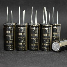 2PCS ELNA SILMIC II 50V 1000uF Electrolytic Capacitor For Audio Hi-Fi Filter