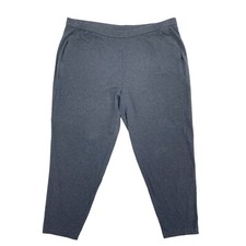 Eileen Fisher Gray Pull On High Waist Tapered Tencel Pants Womens Plus Size 2X