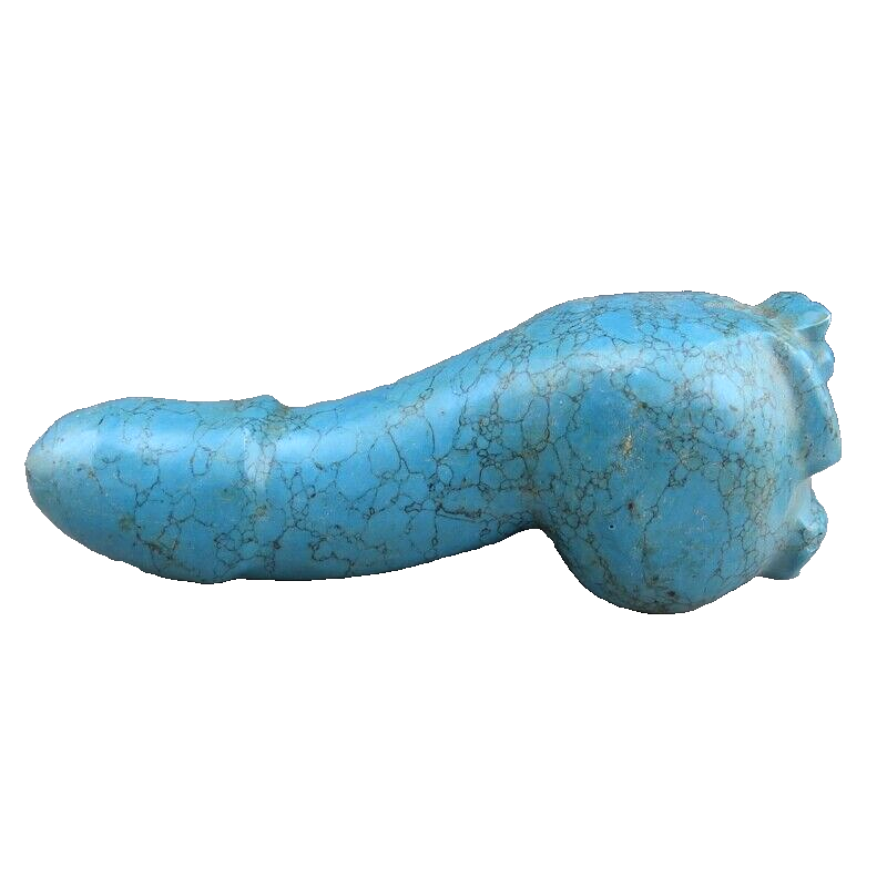 China,old jade,Hongshan culture,collectible,turquoise,Apollo,penis,statue  Q872