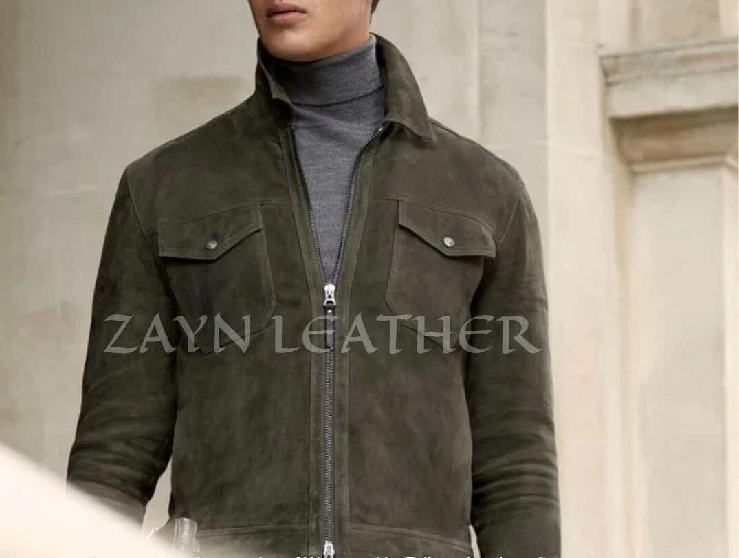 Ebay mens suede clearance jackets