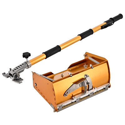 #ad 9#x27;#x27; Drywall Flat Finishing Box Tool with Adjustable 40quot; 64quot; Box Handle New $119.46