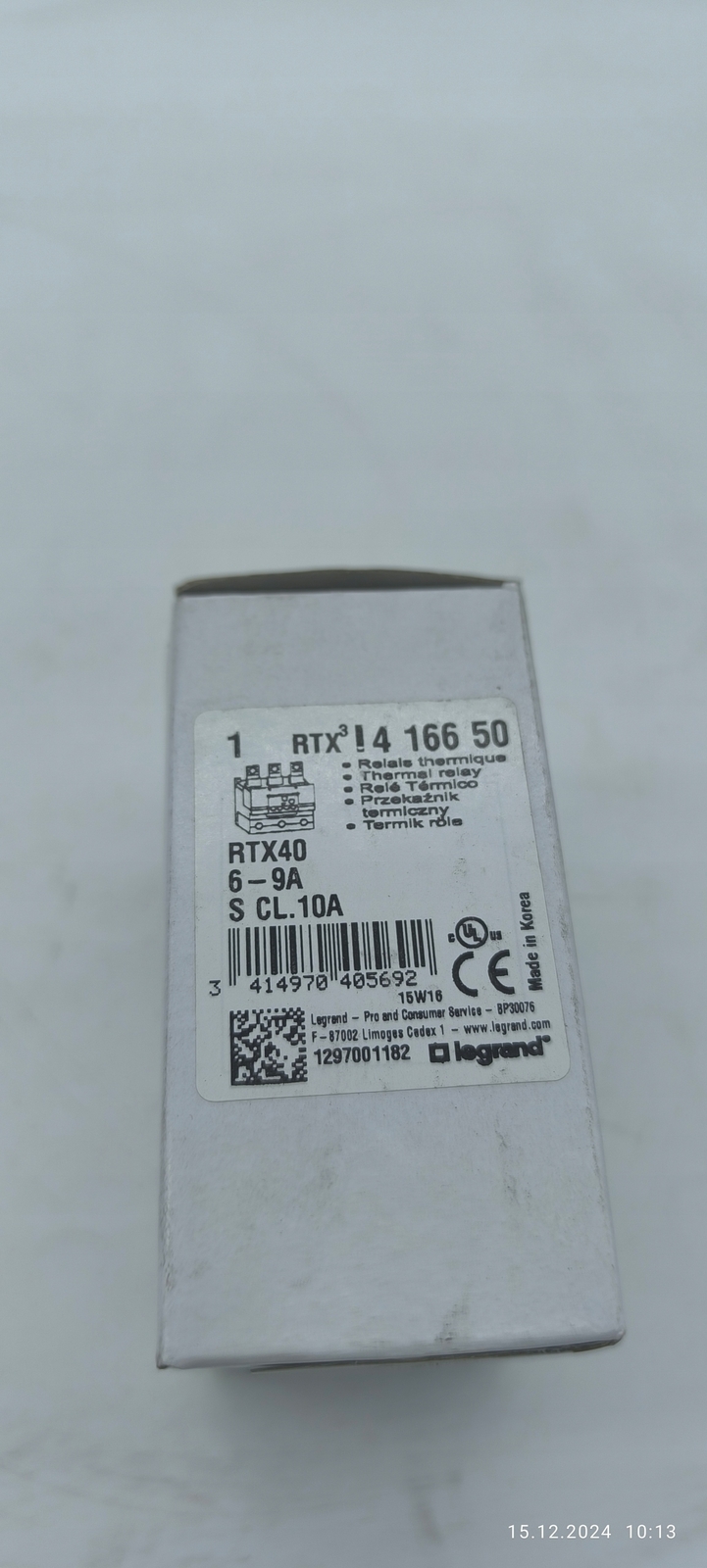 LEGRAND RTX40 6-9A RTX 416650