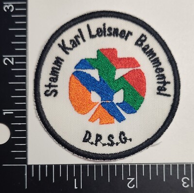  Karl Leisner Kreis rundbrief Nr. 43, Flandernfahrt Patch DPSG Hook Loop Tactic