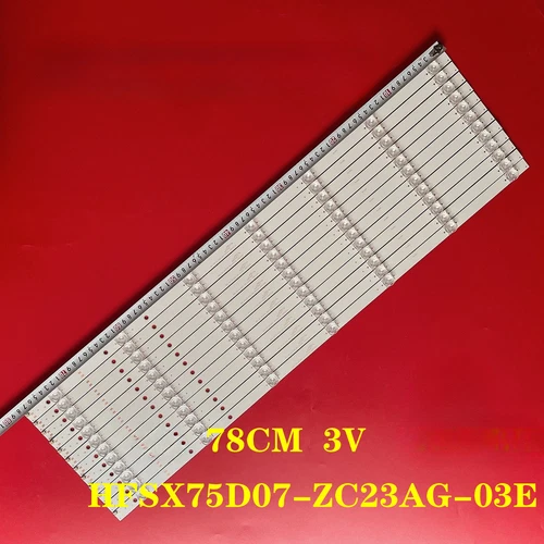 LED Backlight Bars for CRH-FA75JL630301207076-REV1.0 75PFL5604/F7A 75PFL5704/F7 - Afbeelding 2 van 6