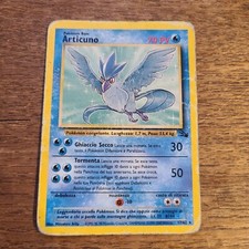 ARTICUNO 17/62 FOSSIL CARTA POKEMON