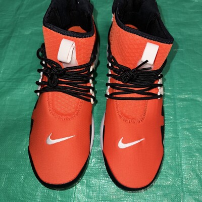Nike Air Presto Mid Utility Orange dc8751-800 No Lid