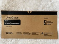 Belkin UltraGlass Screen Protector iPhone 14 Plus 13 Pro Max