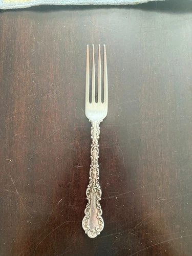 4 Prong Dinner Fork Loius XV by Whiting-Gorham-Sterling