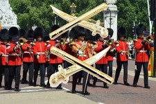 British UK Army BEF General Officer Field Marshal Uniform Pin Sword Baton Badge