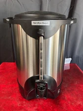 NEW 4-3/5 Gallon Hamilton Beach HCU075S Commercial Coffee Brewer Urn 120v #3831