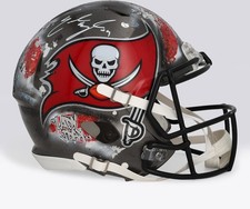 Autographed Emeka Egbuka Buccaneers Helmet Fanatics Authentic COA Item#14571562