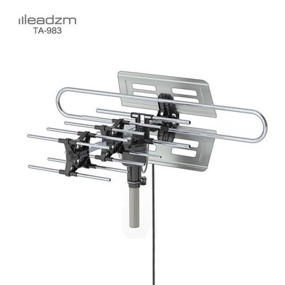 980 Miles HDTV 1080p Outdoor Amplified HD TV Antenna Digital UHF VHF 360° Rotate