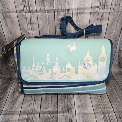 NWT Disney Mary Poppins Picnic Blanket Tote Outdoor Beach Mat Picnic Time