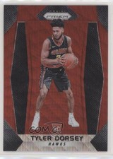 2017-18 Panini Prizm Ruby Wave Prizm Tyler Dorsey #107 0jj3