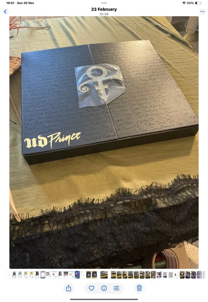 NEW URBAN DECAY X PRINCE FULL COLLECTION PR VAULT Limited Ed. SOLD OUT, RARE! - Image 2 of 4